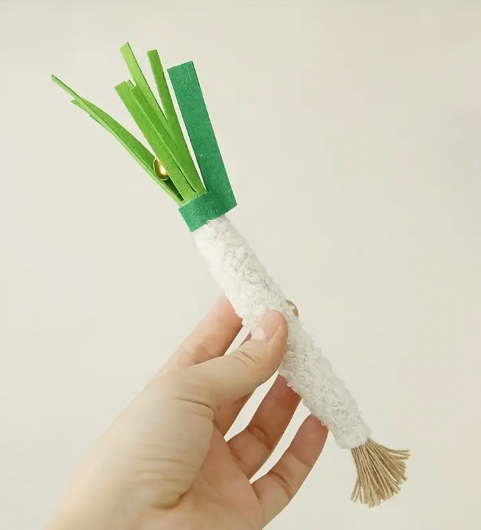 Jouet pour chats - Oignon vert