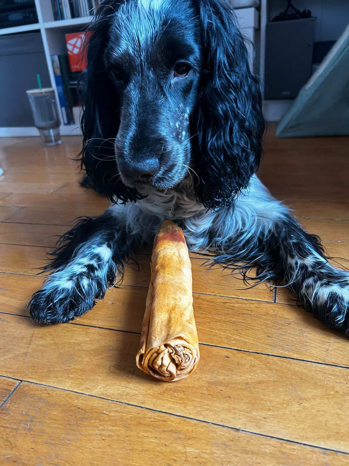 Peau de vache roulé au miel