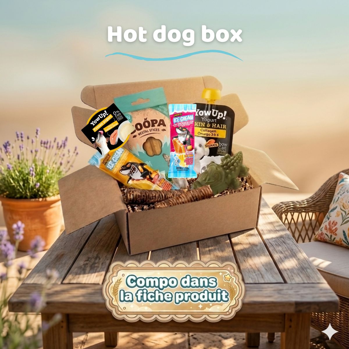 Hot dog Box - Box rafraîchissante