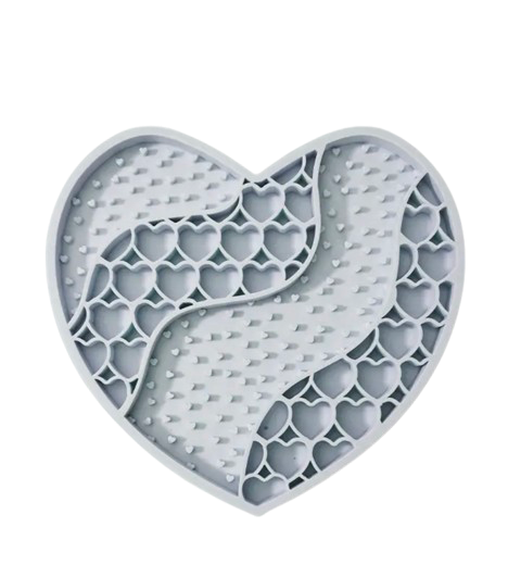 Tapis le lèche Coeur - Gamelle Anti -glouton