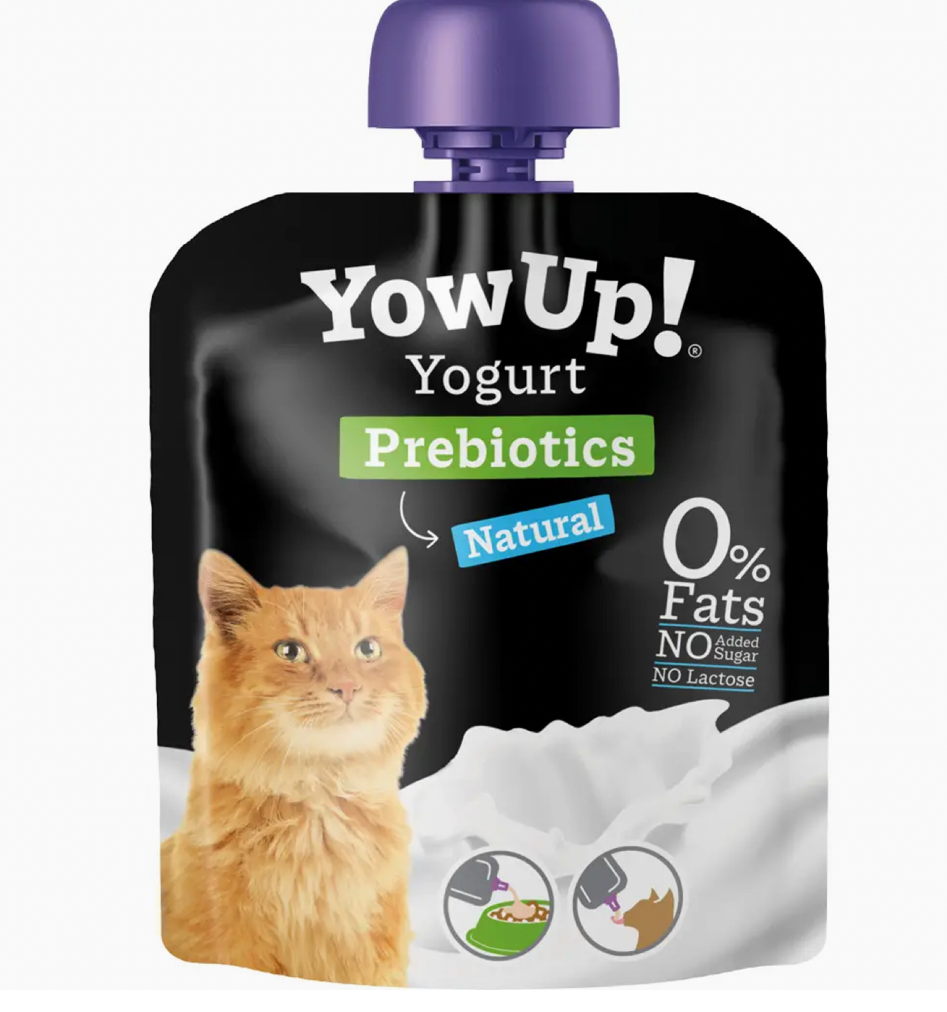 YowUp! Yaourt Chats Prébiotiques Naturels