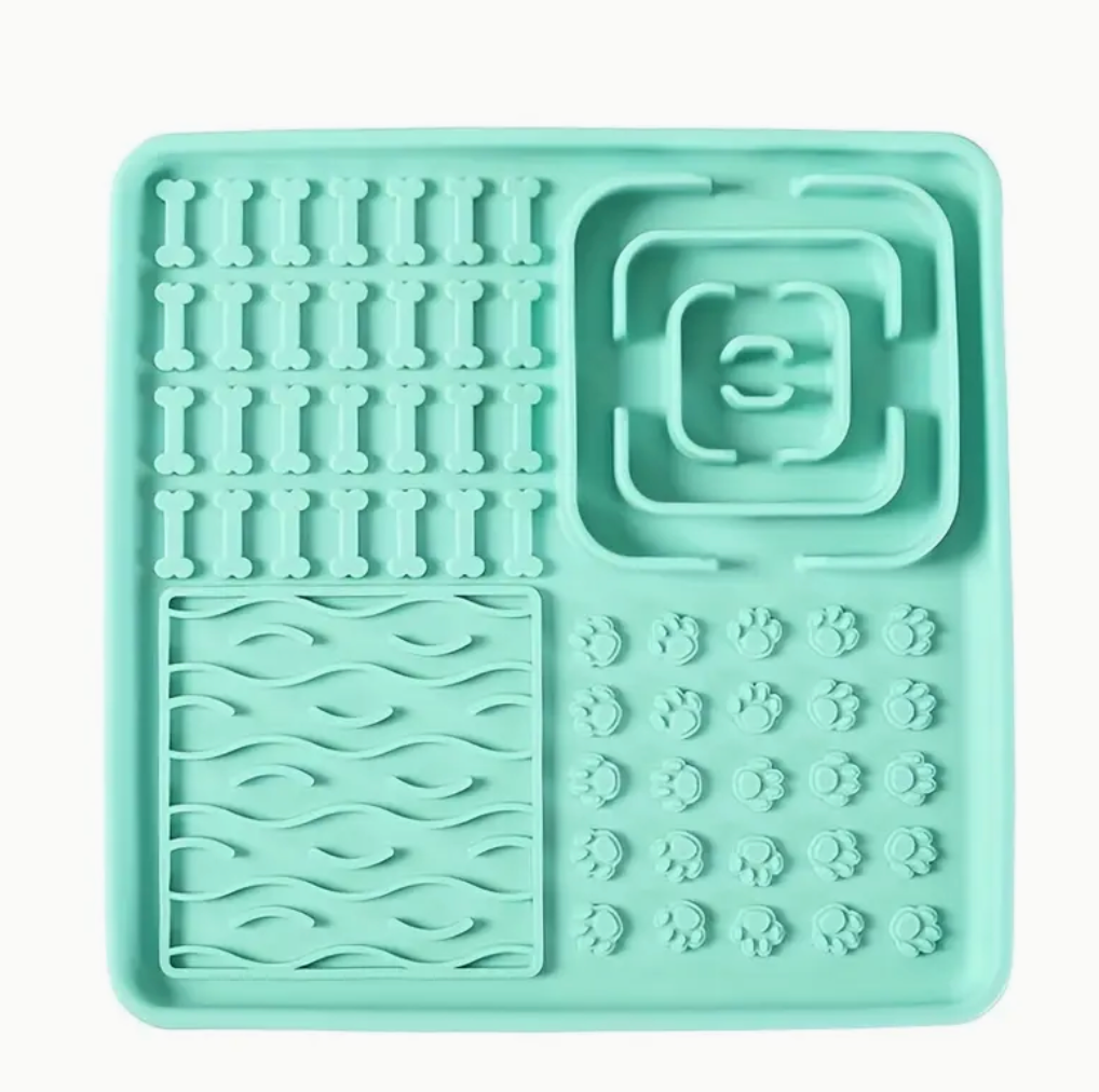 Tapis de lèche - Bleu