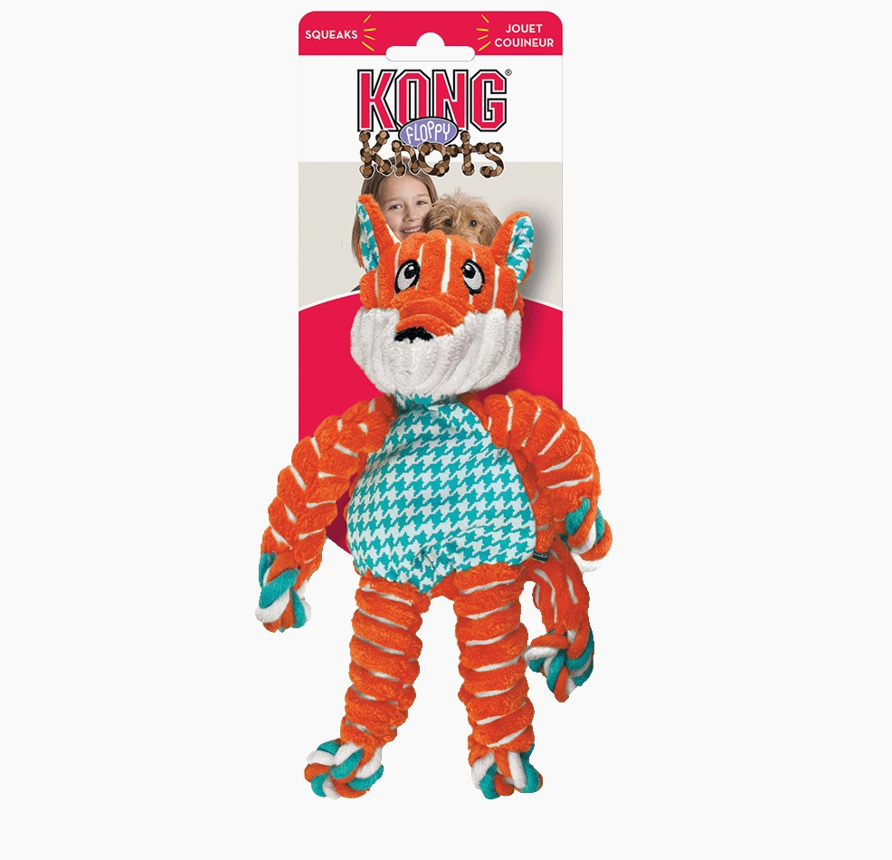 KONG Floppy Knots - Renard (XS)