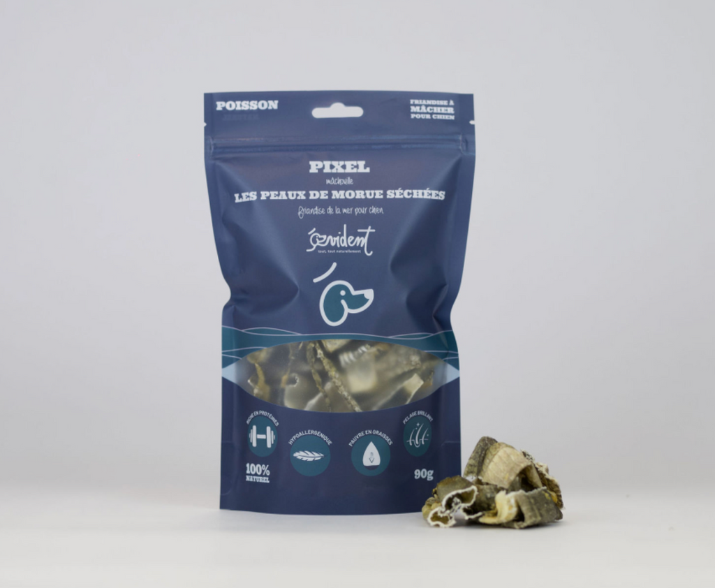 PIXEL - Peaux de morue deshydratées