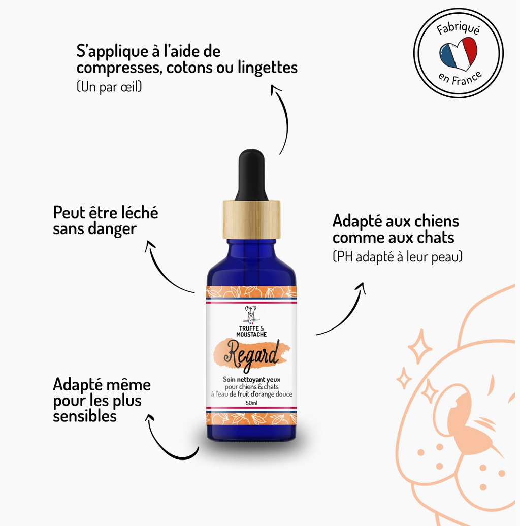 Regard - Soin Nettoyant yeux pour chien & chat - Regard