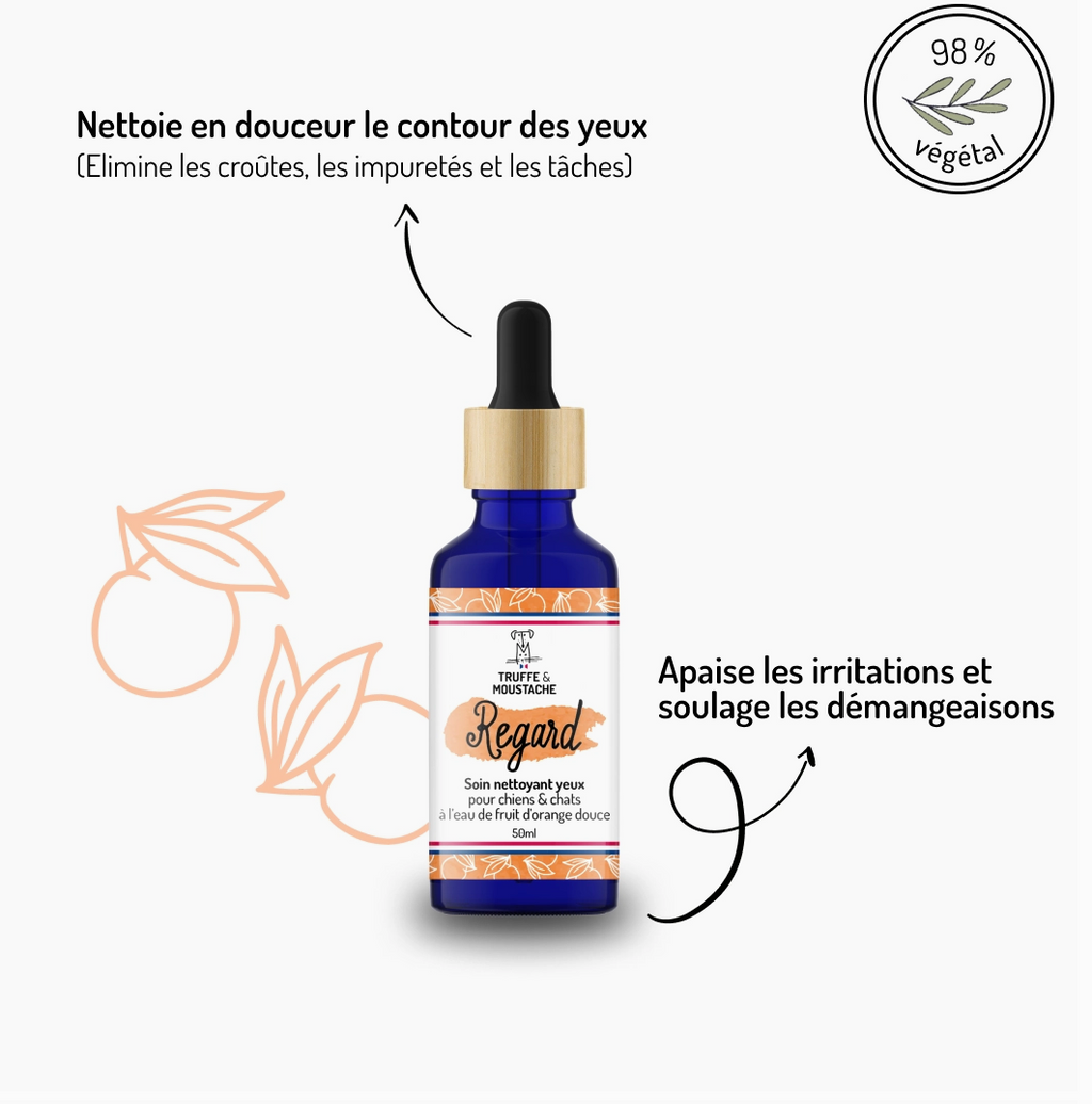 Regard - Soin Nettoyant yeux pour chien & chat - Regard