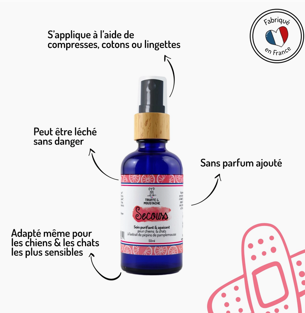 secours - Soin purifiant et anti-démangeaisons