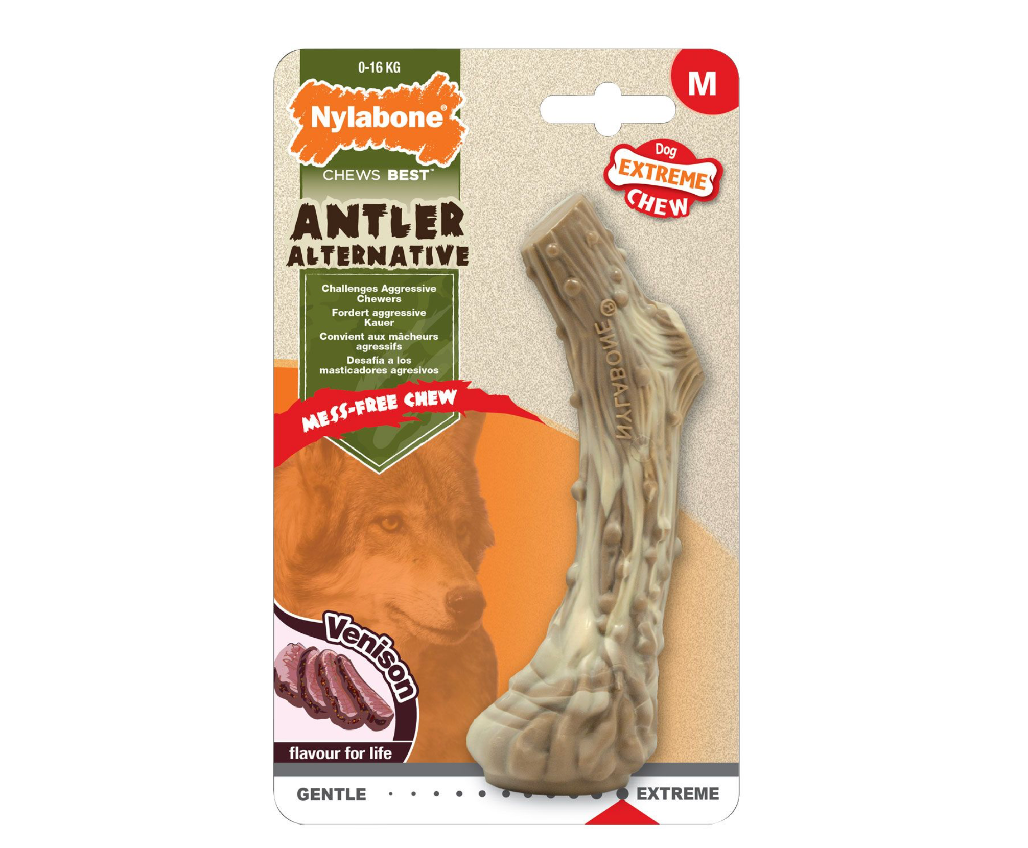 Nylabone - Bois de cerf en Nylon