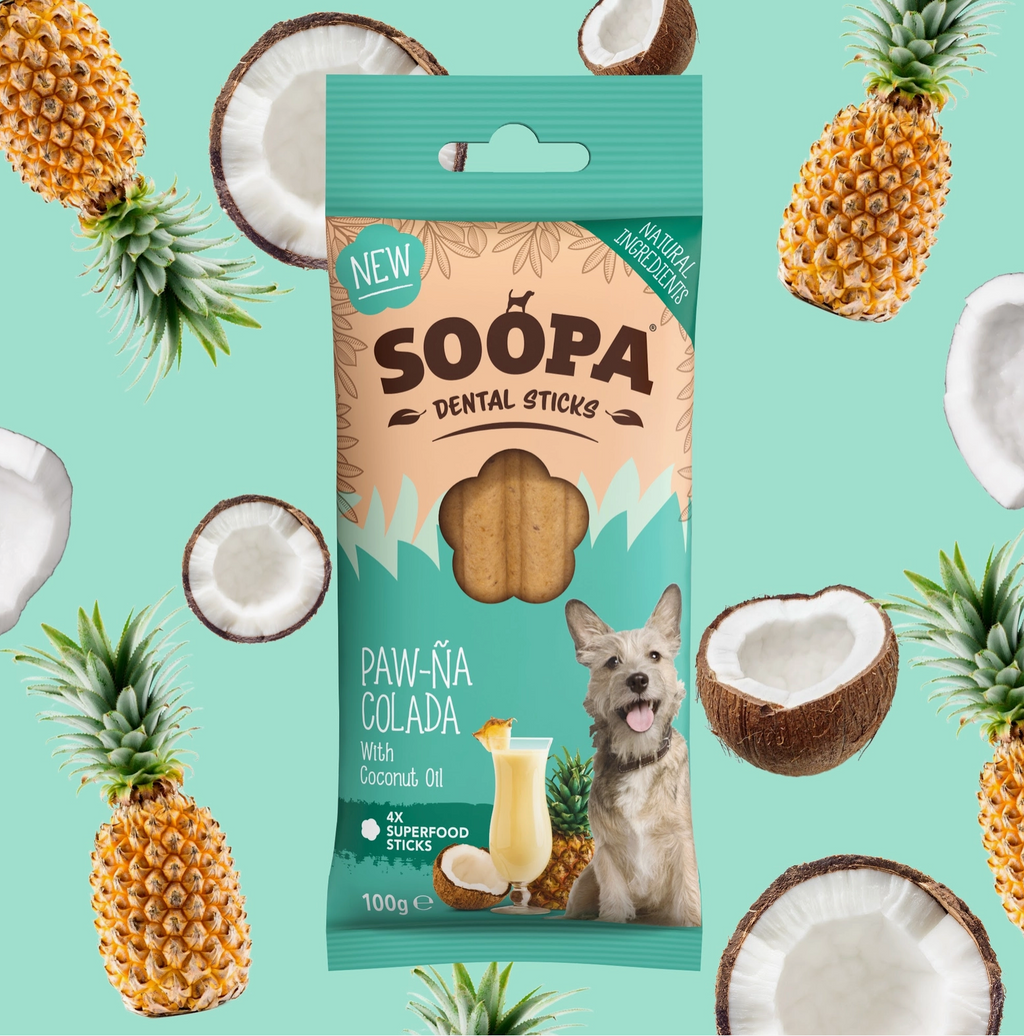 Bâtonnets dentaires -  Paw-Na Colada