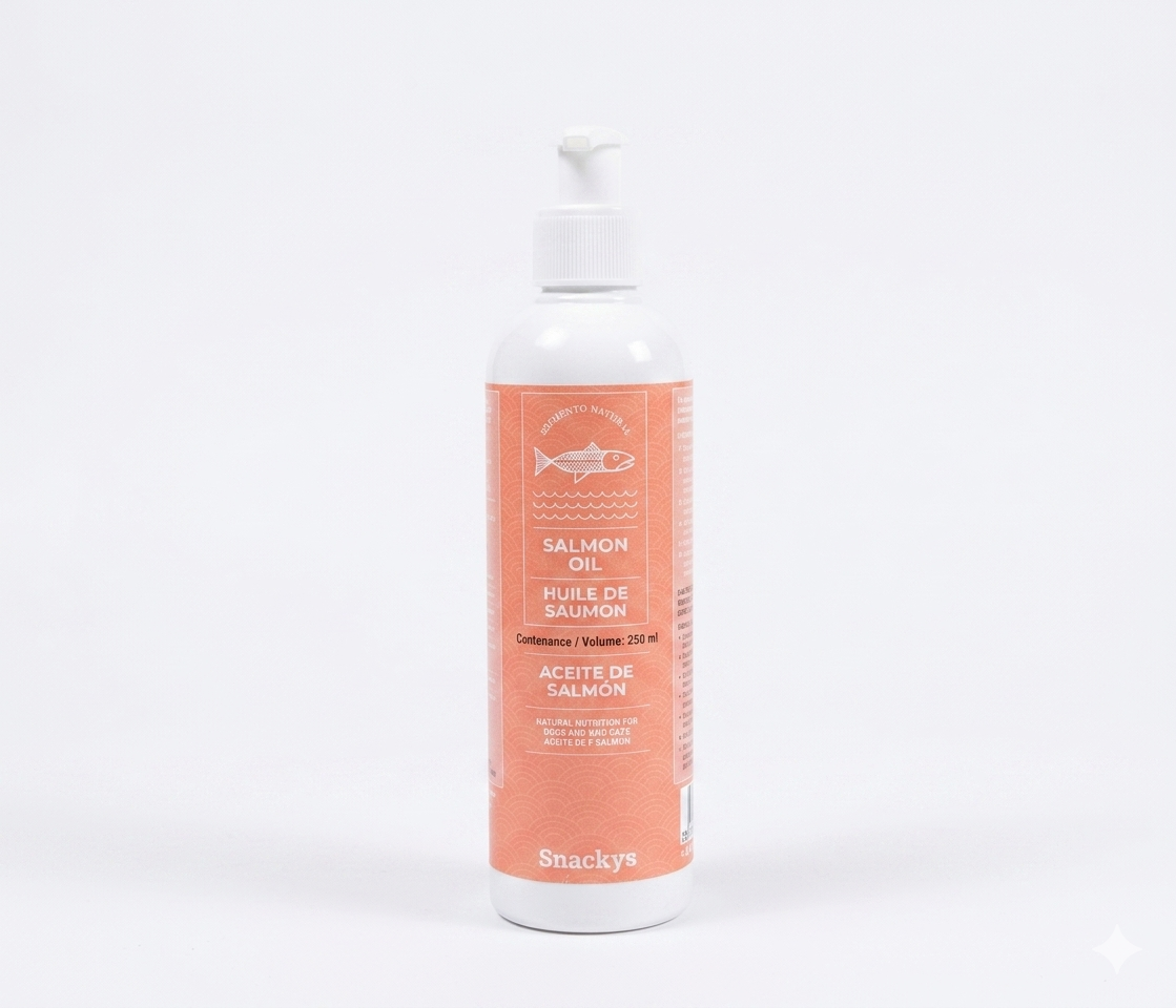 Huile de Saumon 250ml - chat et chien