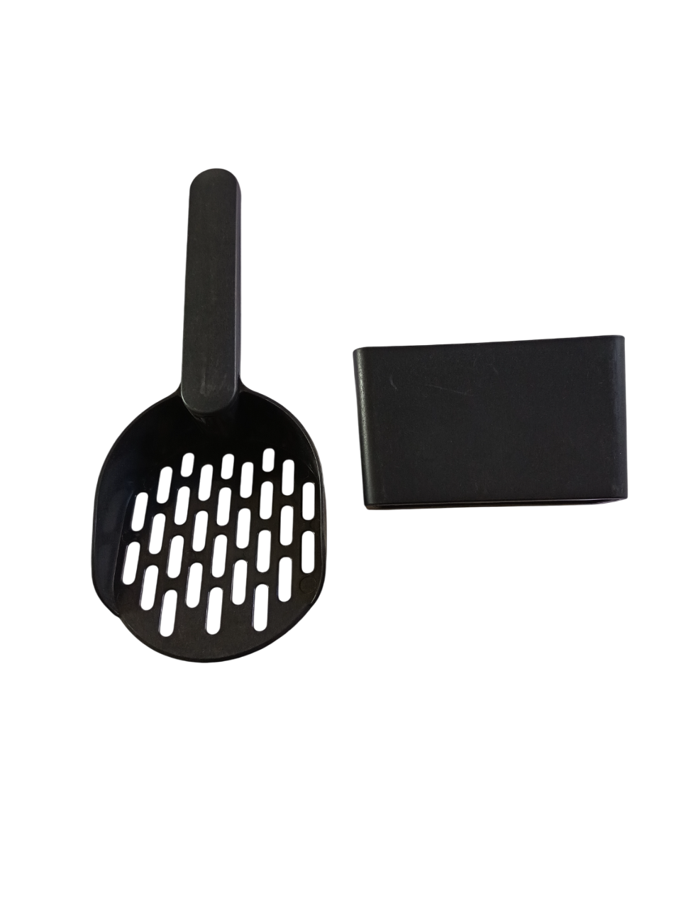 Pelle à litière Murale Noire - Chat