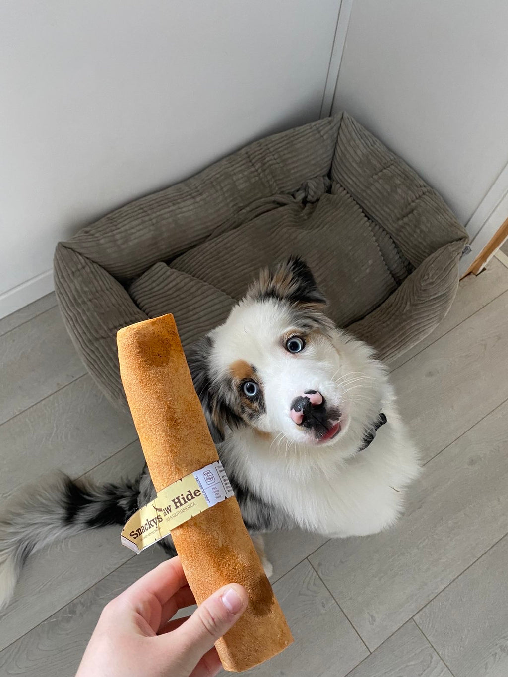 Peau de vache roulé au miel