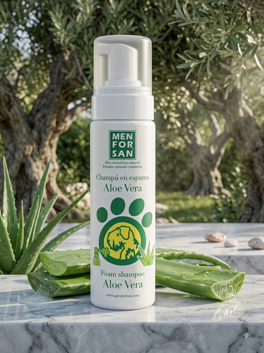 Shampoing sec à l'Aloe Vera
